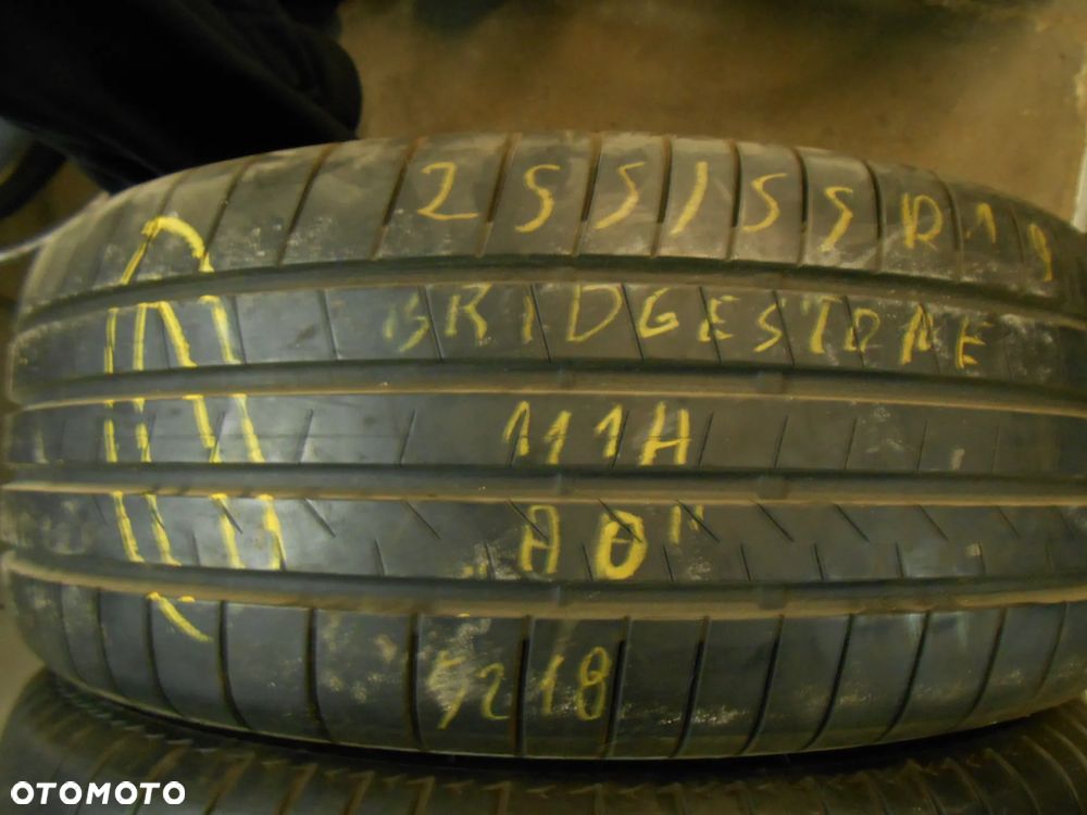 OPONY 255/55R19  BRIDGESTONE ALANZA 001 AO DOT 4121 /  5218 7,9MM - 2