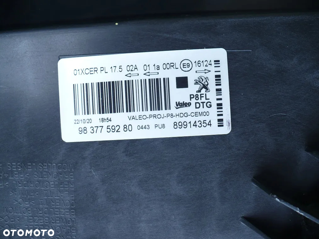3008 II 5008 II 17- FULL LED 9837759280 H07 MODULY KOMPL. 20R. - 11