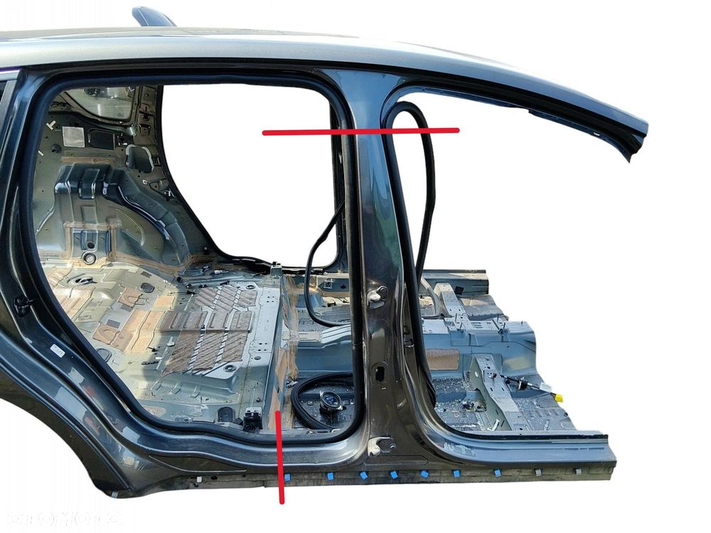 PRÓG PRAWY SŁUPEK B ŚRODKOWY FORD S-MAX MK2 LAK: UF (15-19) - 1