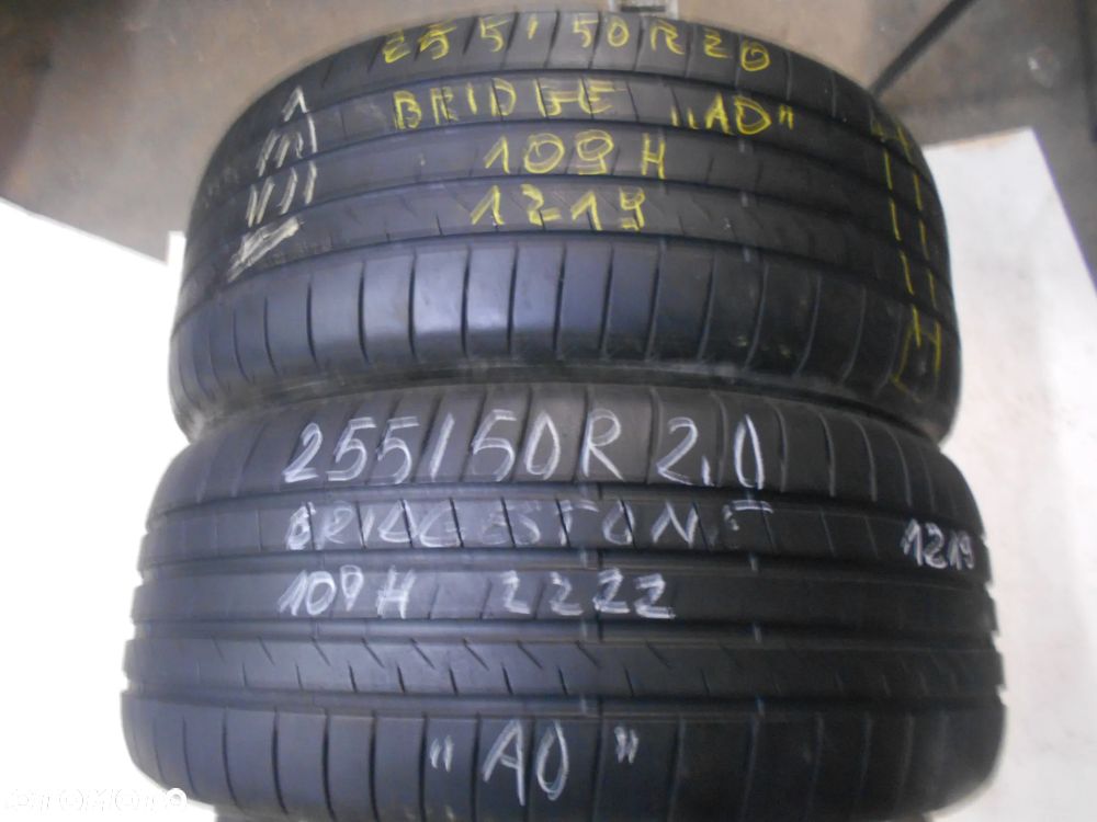OPONY  255/50R20 BRIDGESTONE ALENZA 001 AO DOT 2222 / 1219 7.1MM - 1