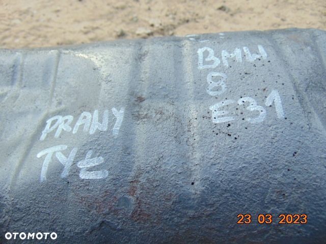 BMW E31 850i 840i TŁUMIK WYDECH KOŃCOWY TYLNY TYŁ - 2