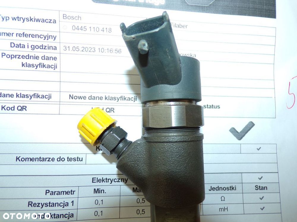 DUCATO lift 14- 2.3 JTD 16- WTRYSKIWACZ NOWY 504389548 - 2