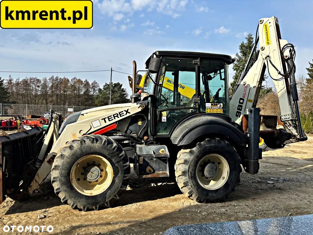 Terex 980 KOPARKO-ŁADOWARKA 2012R. | JCB 3CX 4CX 5CX CAT 444 KOMATSU WB98 CASE 695NEW HOLLAND 115 - 16