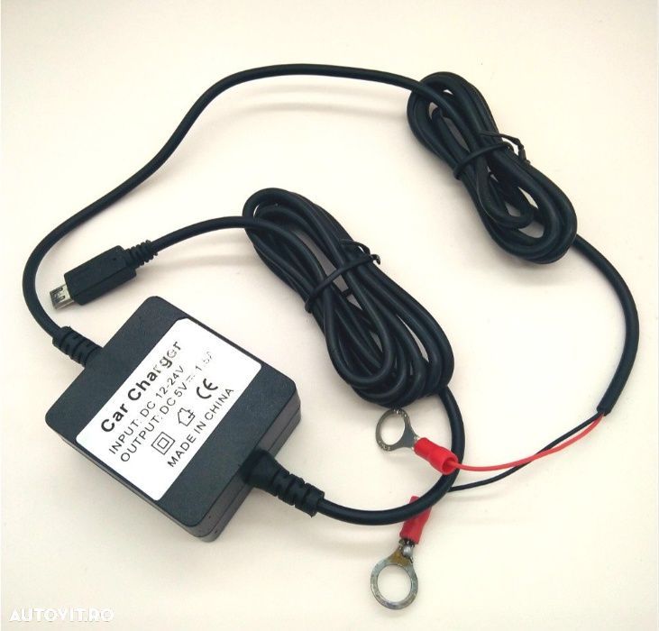 Incarcator auto Gps tracker TK905 TK915 TK909 TK109 LK109/ 12-24v - 1