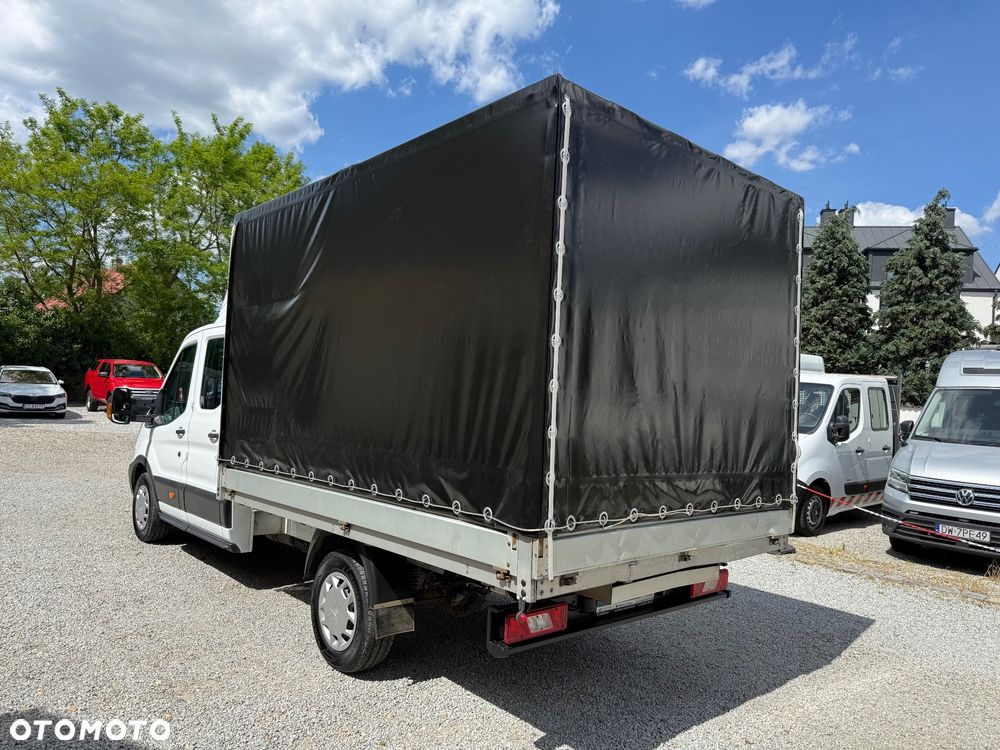 Ford Transit Doka Brygadowy Skrzynia Plandeka 7 os. 2.2 TDCI 125KM Salon Polska - 7