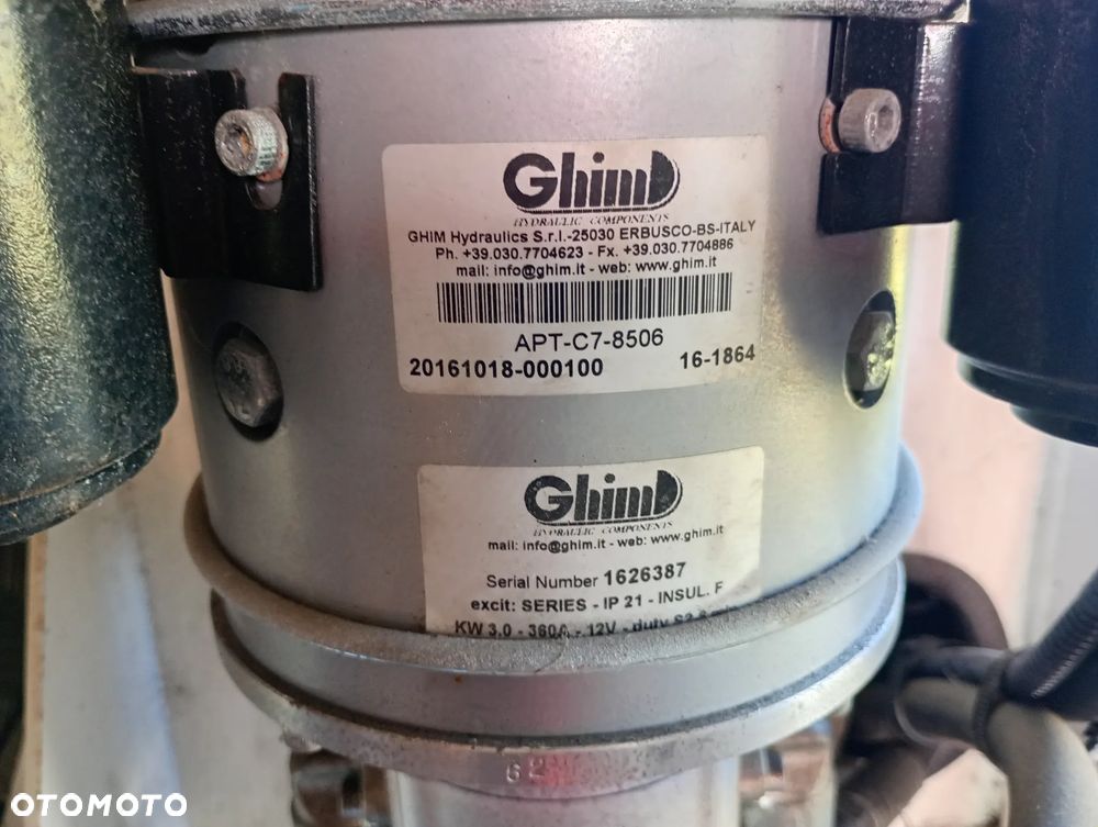 Elektropompa Hydrauliczna 3KW 360A 12V Silnik Hydrauliczny Pompa Hydrauliczna - 12
