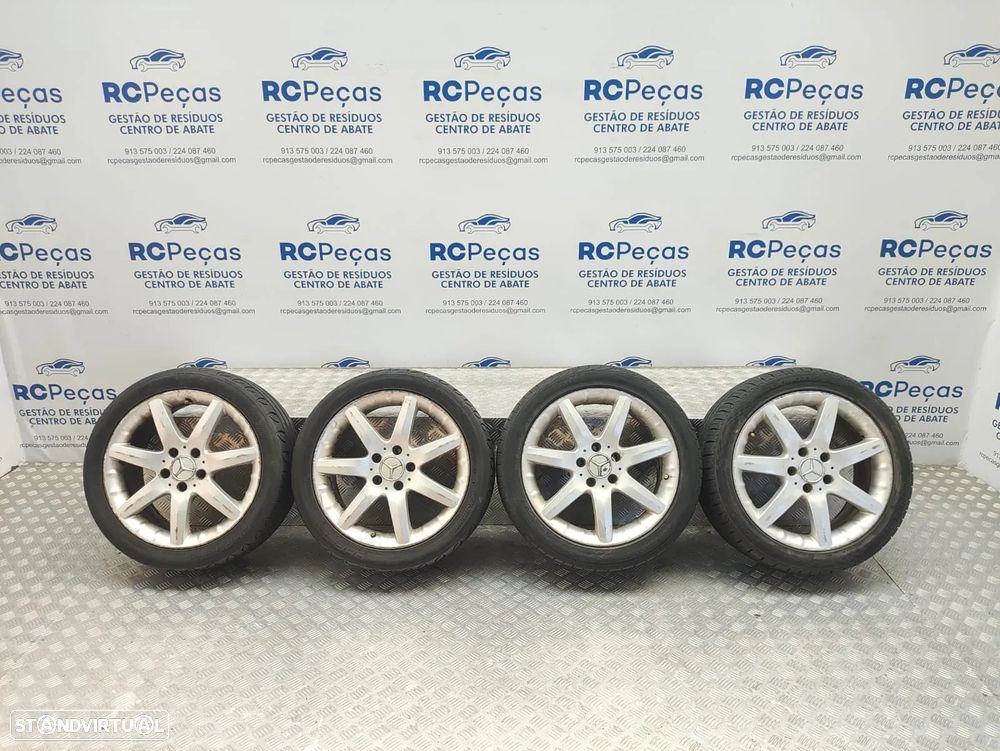 Conjunto Jantes 17 Originais Mercedes Benz Class C W203 7,5J ET37 5x112 - 4