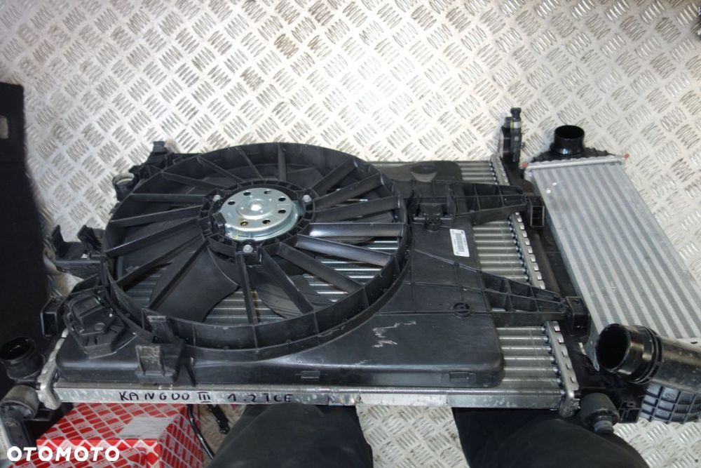 KOMPLET CHŁODNIC Z WENTYLATOREM  KANGOO III CITAN 1.2 TCE 1.5 DCI - 2