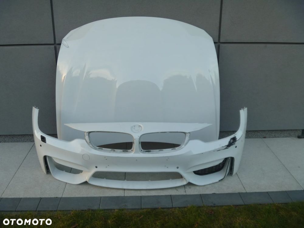 BMW 3 F80 F82 M3 M4 MASKA SILNIKA ŁADNA ORYGINAŁ - 1