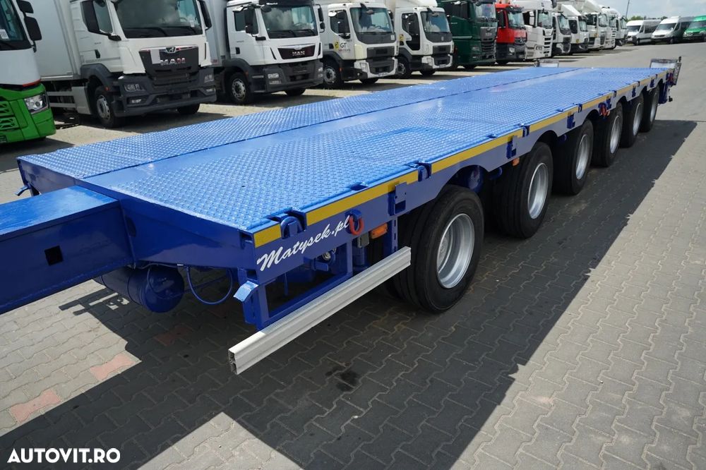 Nooteboom BETON JOS / MCO / EXTENSIBIL / 6 AXE / MTA: 85 TONE / AXE DE DIRECȚIE / SUPORT / 22,5 M / SAF - 8