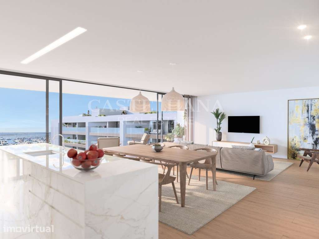 Apartamento T2 com varanda em novo empreendimento na Marina de Olhão - Grande imagem: 5/48
