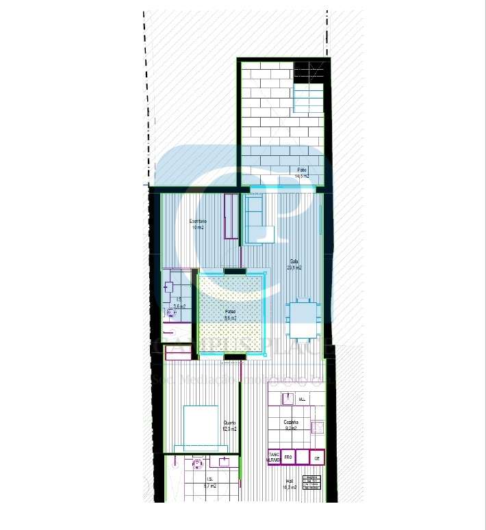 Apartamento T2 em construção na Boavista, Porto - Grande imagem: 4/4
