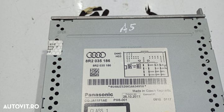 Radio cd Audi Concert 8R2035186 Audi A4 B8/8K [2007 - 2011] - 2