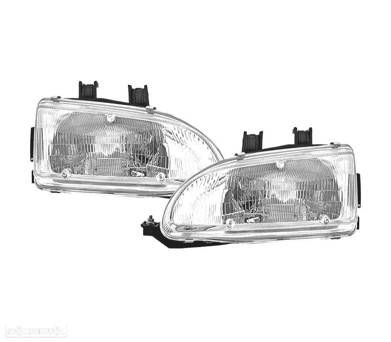 FARÓIS PARA HONDA CIVIC 91-95 - 1