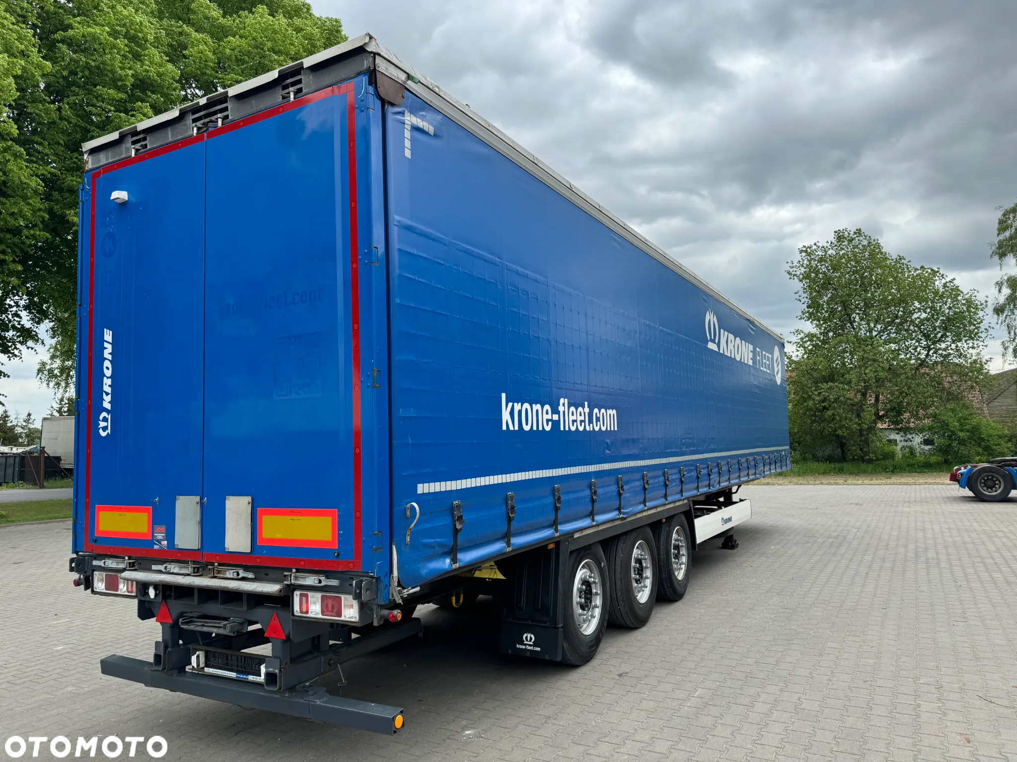 Krone SD Firanka Certyfikat XL, Dach podnoszony - 10