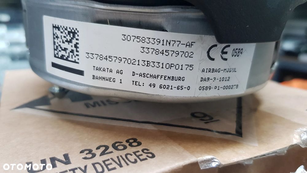 poduszka airbag m pakiet bmw f20 f30 f31 f21 f22 f32 f10 f06 f12 f15 m5 m3 m4 - 2