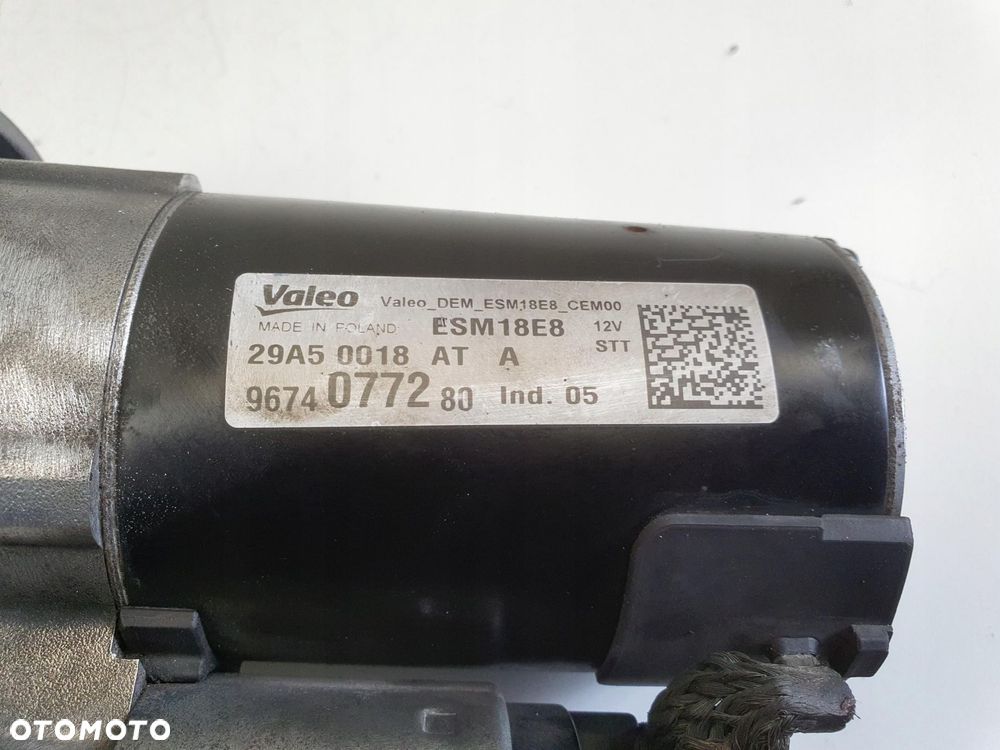 ROZRUSZNIK Peugeot 3008 1.2 THP ROZRUSZNIK Valeo 9674077280 - 4