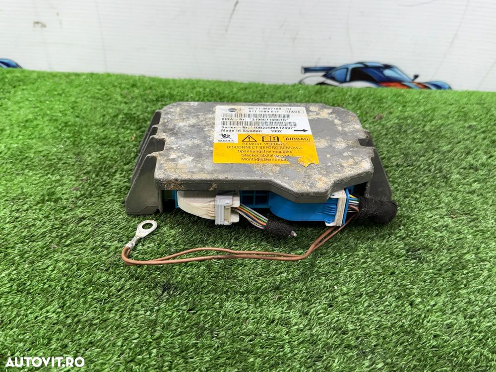 MODUL AIRBAG MINI COOPER CABRIO R57 LCI 1.6 BENZINA 2010 COD OEM 65779807168 9807168 611158001F 31980716801G 2006-2013 - 1