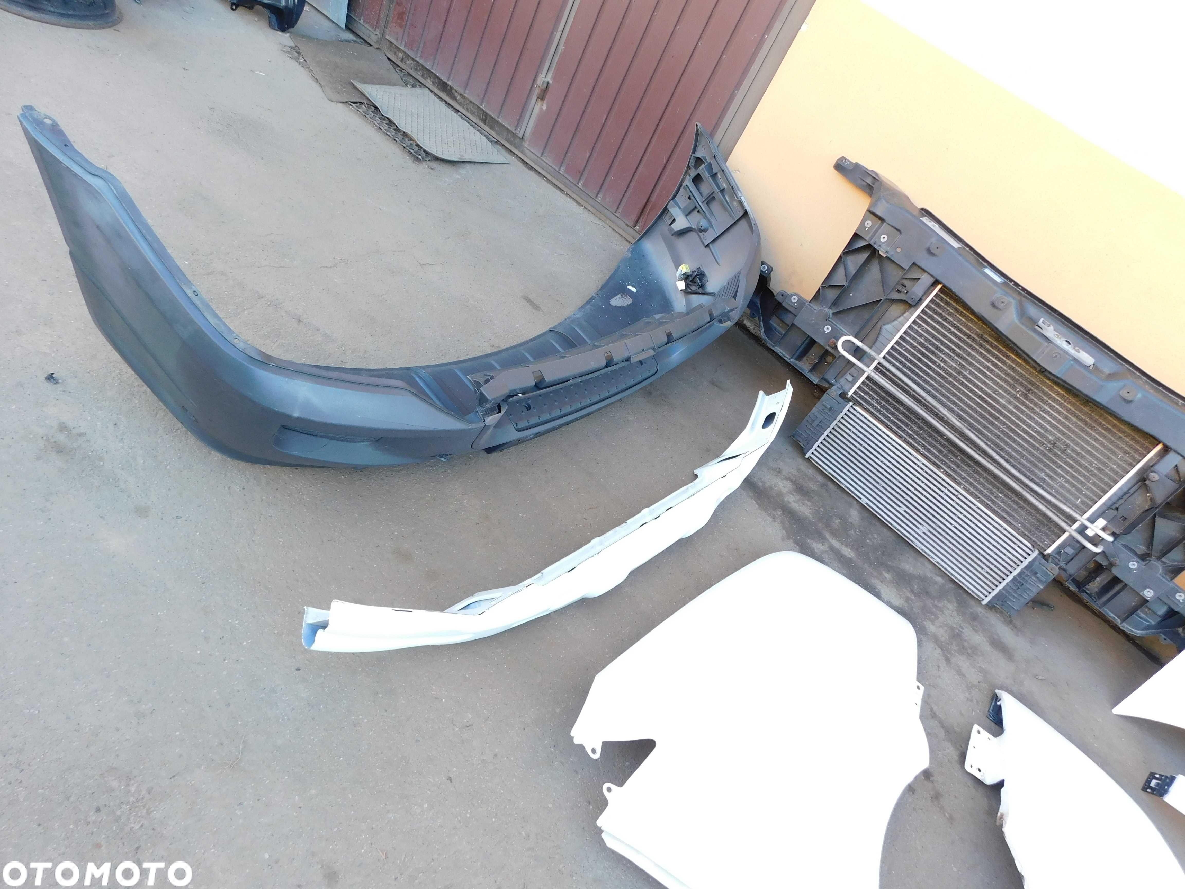 VW Crafter 2.0 LIFT przód kompletny maska chłodnice zderzak lampy komp - 5