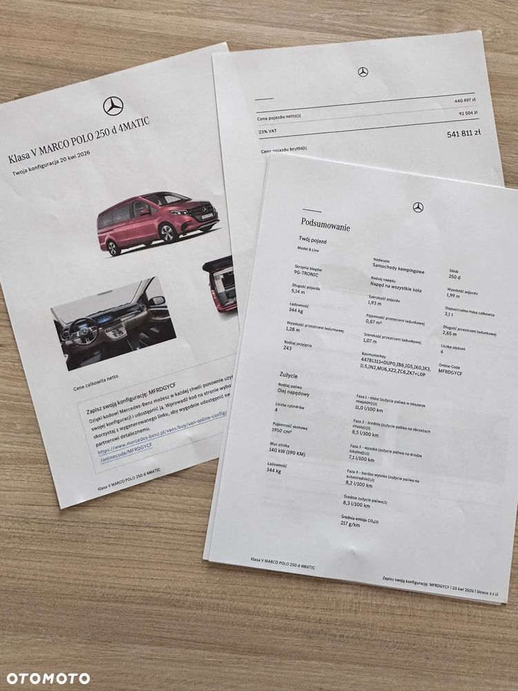 Mercedes-Benz Klasa V 250 d 4-Matic 9G-Tronic Exclusive (d³ugi) - 40