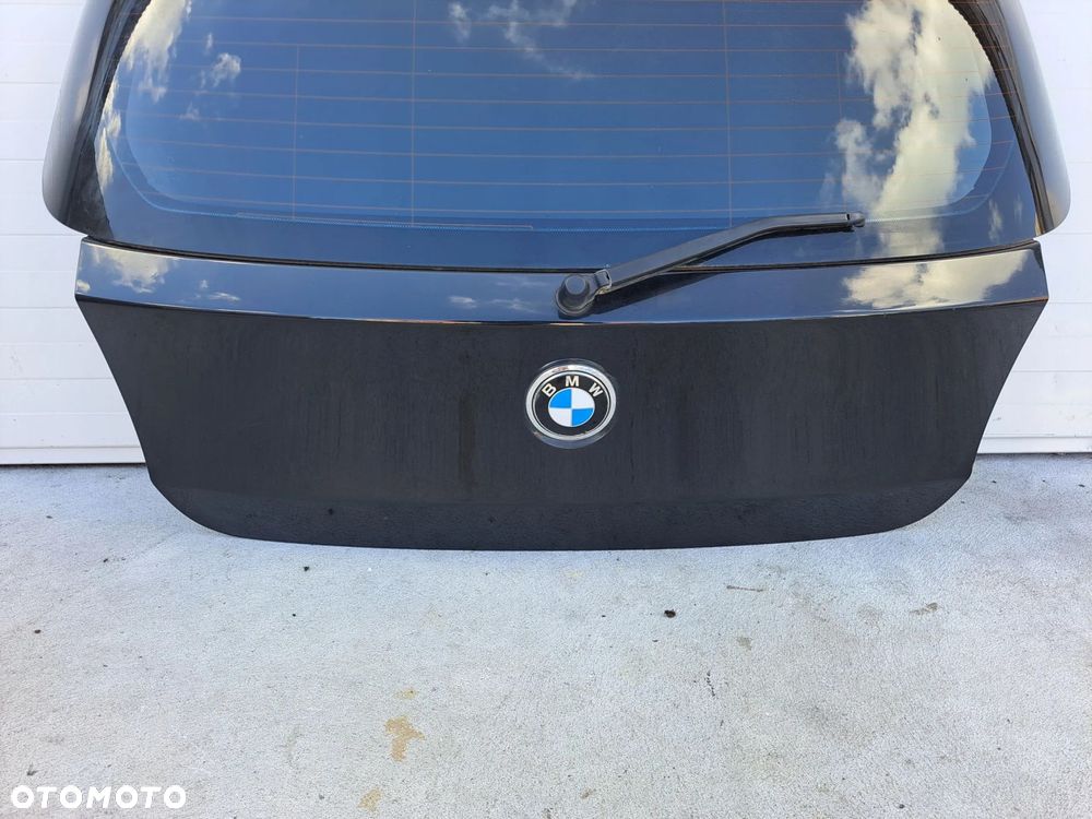BMW E81 E87 Klapa bagażnika tył BlackSapphire - 2