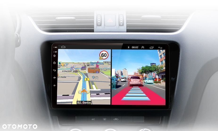 SKODA Octavia 3 A7 – Radio Android 9" CarPlay - 5