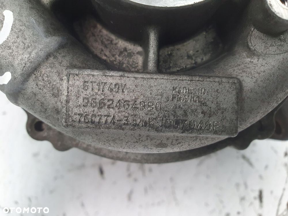 TURBOSPRĘŻARKA Ford Focus Mondeo IV 2.0 TDCI 9662464980 - 10