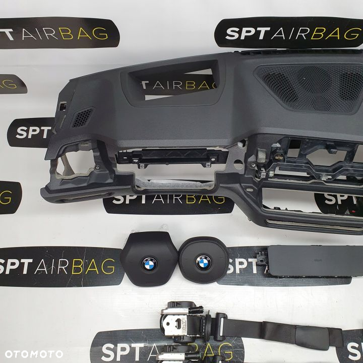 BMW G20 DESKA ROZDZIELCZA HEAD UP KONSOLA KOKPIT PULPIT PODUSZKI AIRBAG AIR BAG PASY KIT SET - 2