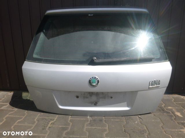 KLAPA TYŁ TYLNA KOMPLETNA SKODA FABIA I HB KOLOR 9201 - 2