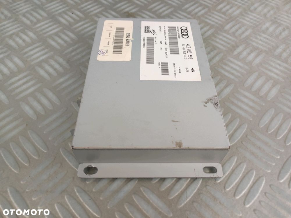4E0035593 moduł tuner sterownik radia radiowy AUDI Q7 4L 05- A6 C6 A8 D3 - 5