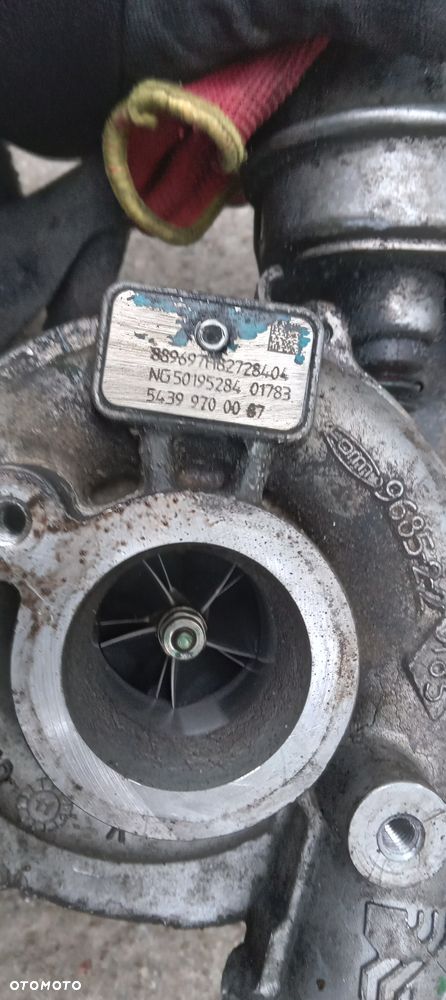 Renault NISSAN Dacia turbosprężarka 54399700087 - 2