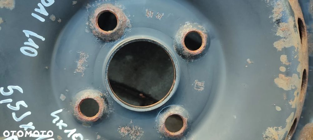 FELGI STALOWE 4x100 5.5Jx14 CALI ET47 HYUNDAI I10 II 2 SZTUKI PARA - 4