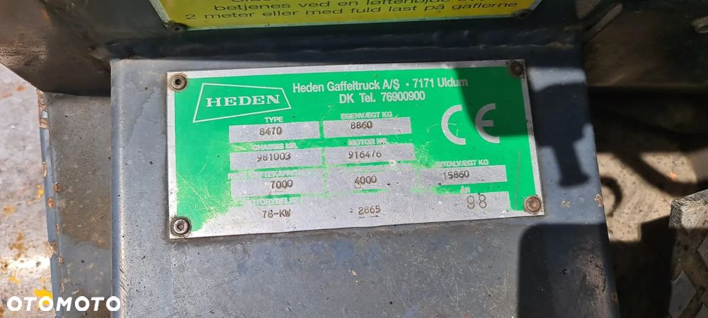 Heden 8470 Udźwig 7 ton - 8