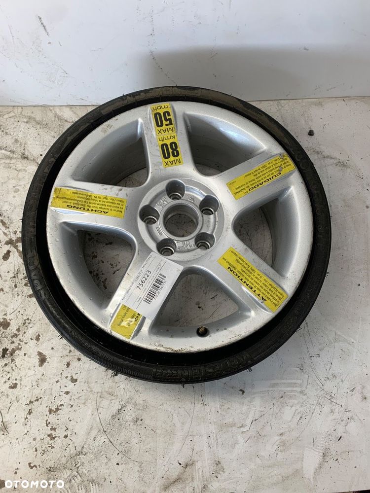KOŁO DOJAZDOWE 16 205/70 16" 5x112 et18 6.5J centr 57,1 - 300.00 PLN - - 1