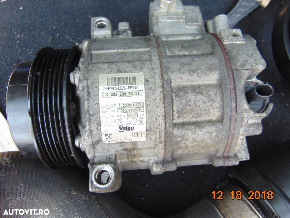 Compresor clima Mercedes C Class W204 E Class W212 GLK CLA 2.2 euro5 w176 w246 - 5