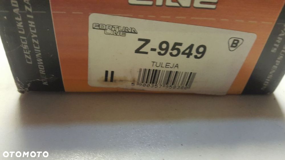 TULEJA MAT-GUM DÓŁ PRZÓD PEUGEOT 309,405 87-96 ROK Z-9549,G9-549,3523.42, 3523.54, 3523.89 - 3