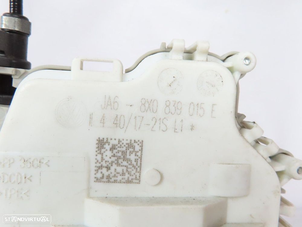 Fecho da porta Esquerdo/Trás Seminovo/ Original AUDI A1 Sportback (8XA, 8XF) 8X0... - 3