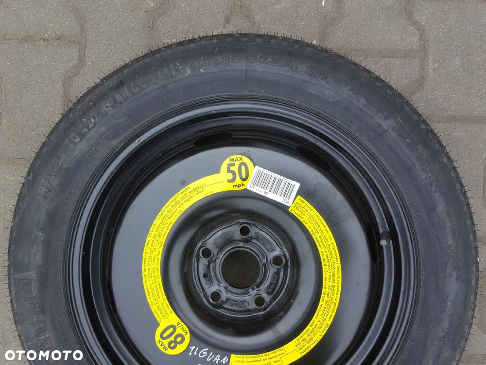 VW TIGUAN I 5N 06-15r KOŁO DOJAZDOWE 18 5X112 - 3