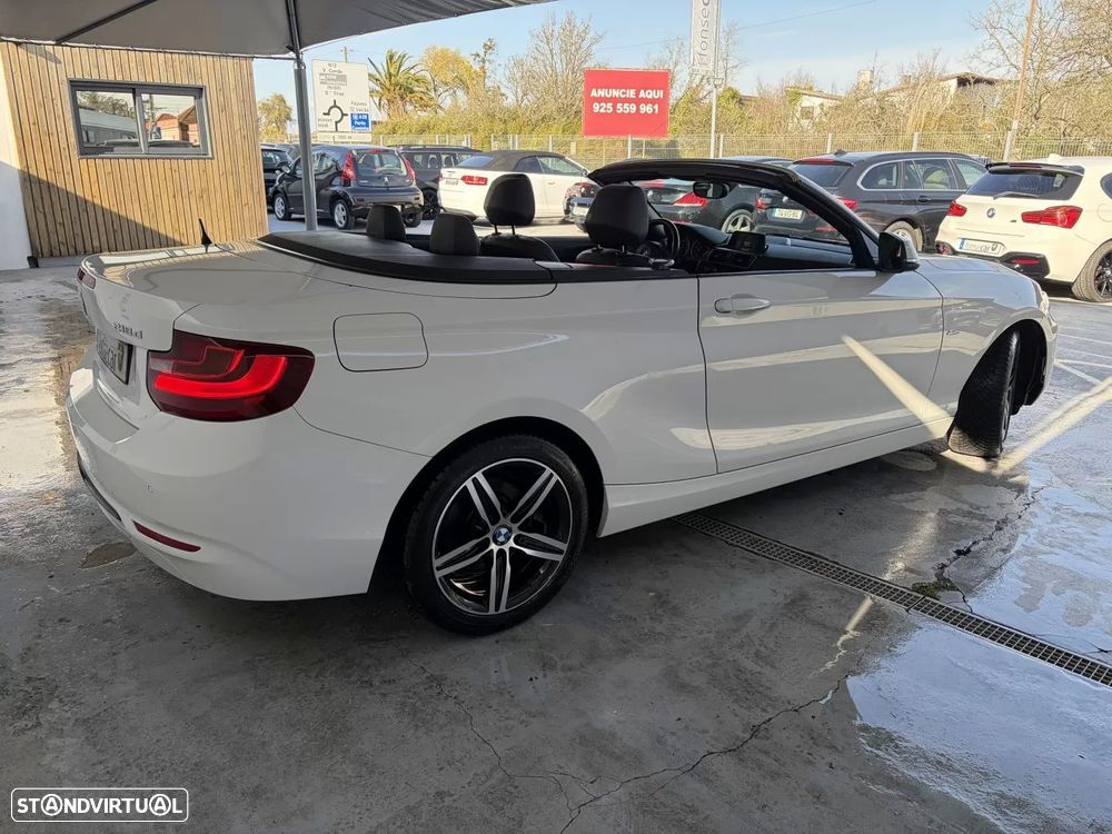 BMW 218 d Cabrio Line Sport - 4