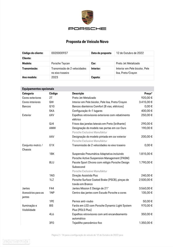 Porsche Taycan Standard - 14