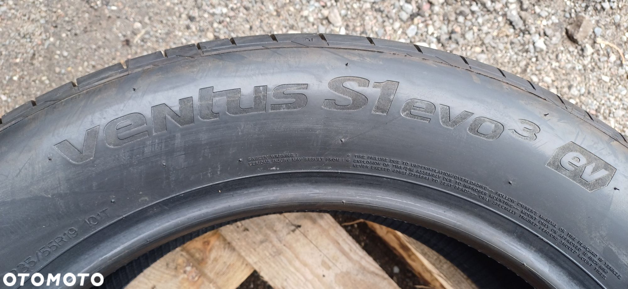 235/55R19 dwie nowe opony letnie HANKOOK. - 6
