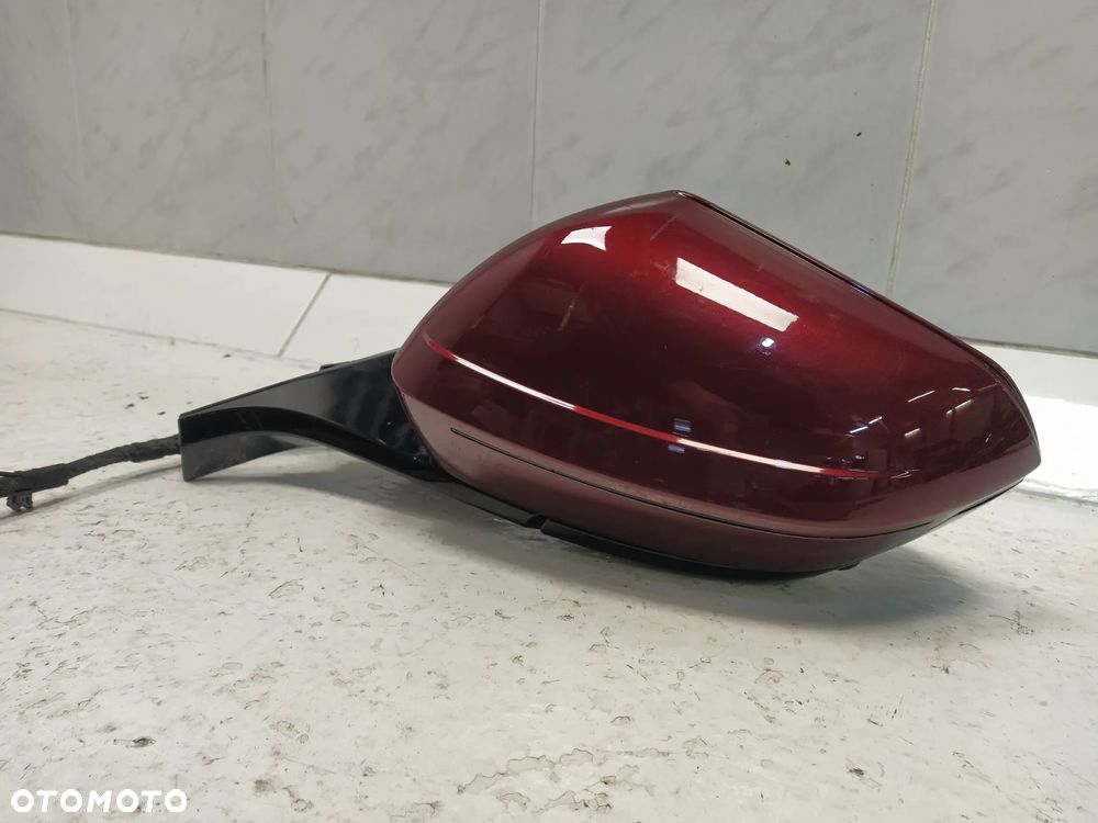 BMW IX I20 LUSTERKO ZEWNĘTRZNE LEWE ASFERYCZNE ASYSTENT KAMERA 9+6+1 PIN KOMPLETNE UK ORYGINAŁ - 2