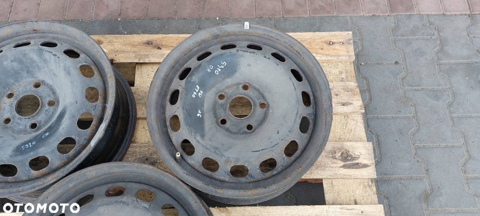 FELGA STALOWA AUDI A6 C5 5X112 6J - 3