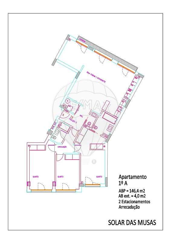 Apartamento T3 para venda - Grande imagem: 2/17