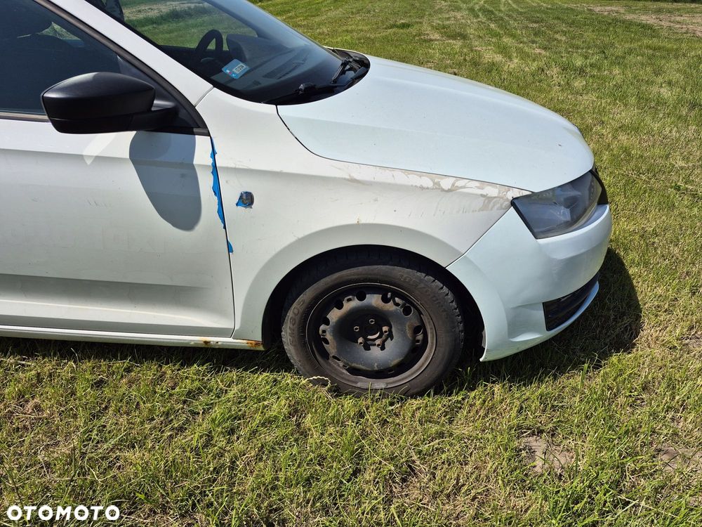 ćwiara ćwiartka podłużnica próg poszycie dach słupek skoda rapid - 2