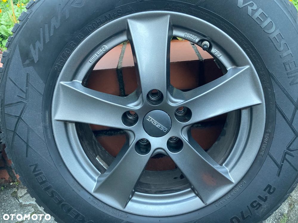Komplet kół 16” Dezent 5x112 + Vredestein Wintrac 215/70 R16 – VW/Audi/Skoda/Seat - 8