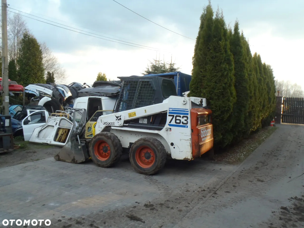 buda korpus ramiona silnik bobcat 763 jak S130 S160 S175 jak nowy znikomy przebieg - 6