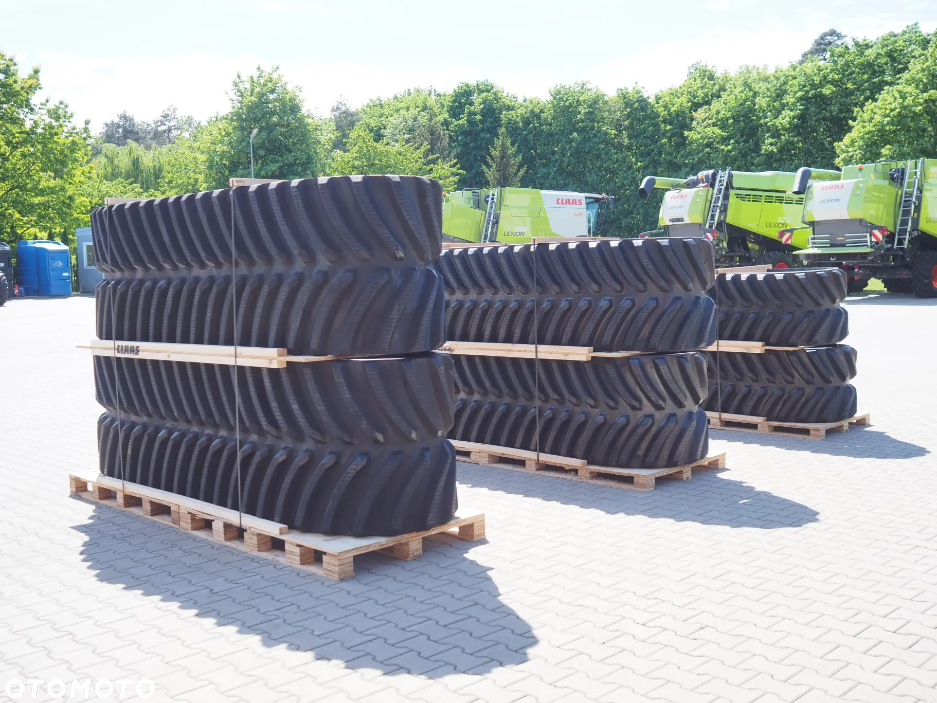 Claas Lexion, Trion, taśma bieżna, gąsienica 635 mm, 25" - 5