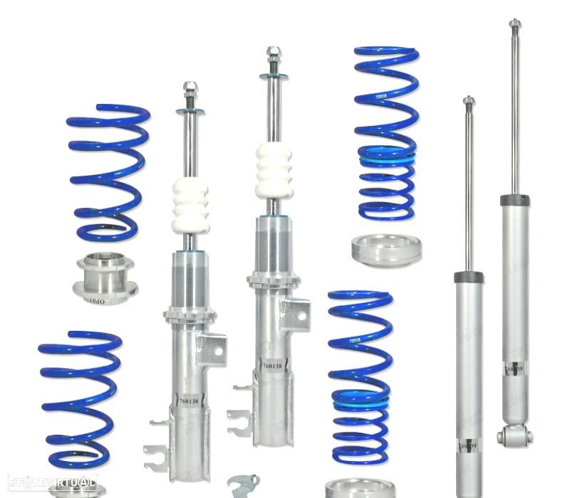 KIT SUSPENSÃO REGULÁVEL BLUE LINE OPEL ADAM 13- - 1