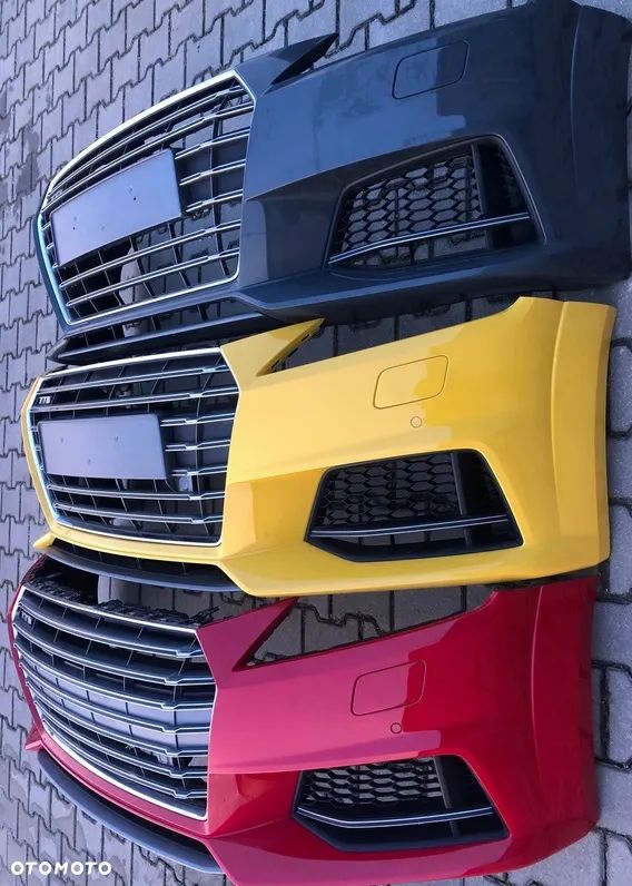 Audi TT TTS 8S zderzak przedni kompletny atrapa - 4